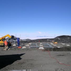 Arrival Heights 2007 atmospheric research laboratory construction