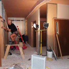 Arrival Heights 2007 atmospheric research laboratory construction