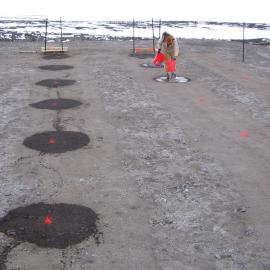 Arrival Heights 2007 atmospheric research laboratory construction