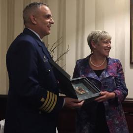 Captain Michael Davanzo, Commanding Officer, USCGC Polar Star