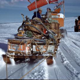 TAE vehicles towing sled