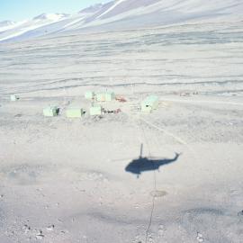 Vanda Station and Helicopter Shadow