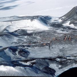 McMurdo Station from the air