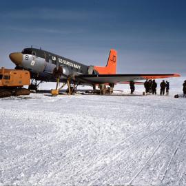 Plane with Sno-Cats