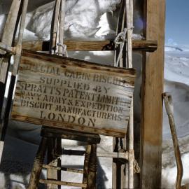Artefacts at Discovery Hut