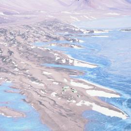 Vanda Station and Lake Vanda Landscape