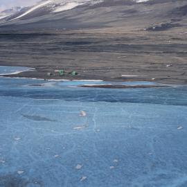 Vanda Station and old lake levels