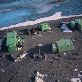 Vanda Station from above- helicopter shot, Oct '94