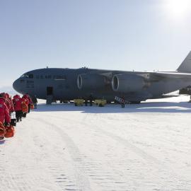 Boarding C17
