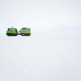 Hagglund alone on the ice 