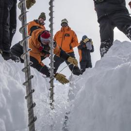 Sea Ice Drilling 