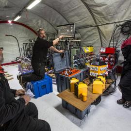 Science at Hot Water Drill Site 2