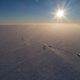 Sun and traverse 