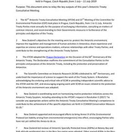 ATCM 42 CEP 22 Summary 2019