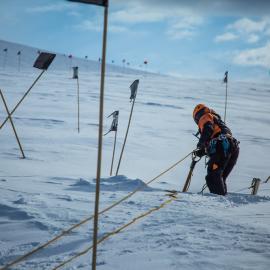 Crevasse training 