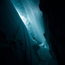 Ice crevasse 