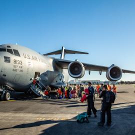 C-17 Globemaster at Christchurch Airport