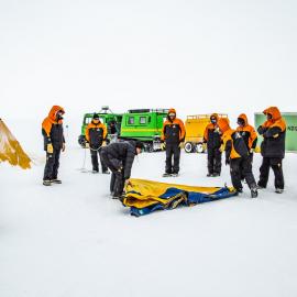 Field Training in Antarctica 