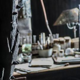 Details inside Scott's hut