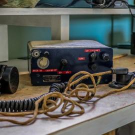 Old comms equip in the TAE Hut
