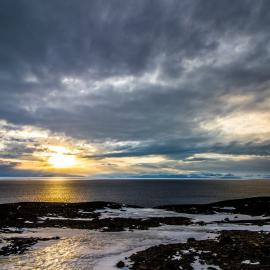 Sun through the clouds