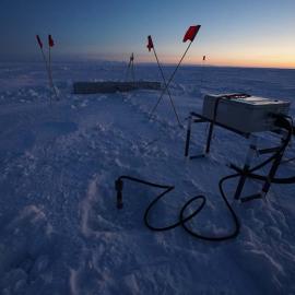 K063 Sea ice probe installation