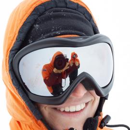 Goggles mirror