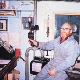 Ian Brown in lab at Vanda