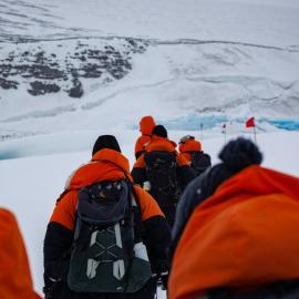 Antarctica NZ Jacket, pressure ridges 
