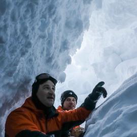 Exploring Ice Caves 