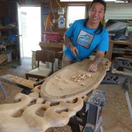 James York carving