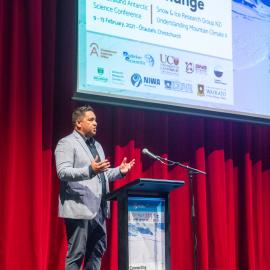 Andre Konia, 2021 Antarctic Science Conference
