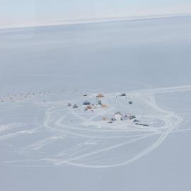 HWD1 camp from air