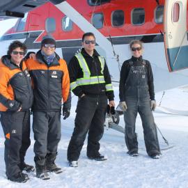 Twin Otter Crew plus Shul and Jason Watson camp manager