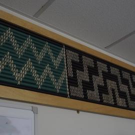 He Manukura tukutuku panel 1