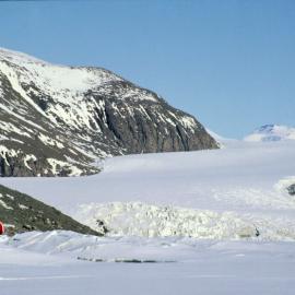 Camp and New Glacier