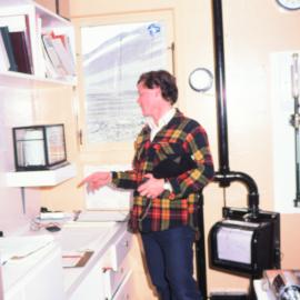 Simon Upton in Vanda Lab