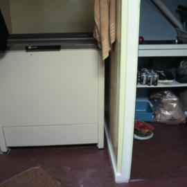 LPG freezer, storeroom, Vanda mess