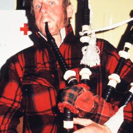 Jim Lowery (Geological Survey) at Vanda Station