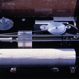 Water temperature and level recorder, Lake Vanda