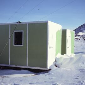 Wannigans, Scott Base after a blizzard