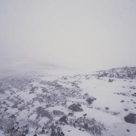 A bleak & cold place, blizzard near Scott Base