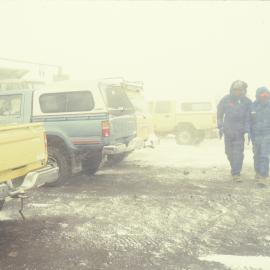 Low visibility, Scott Base