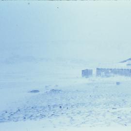 Blizzard at Cape Evans