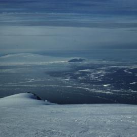 Looking down Hallett Peninsula