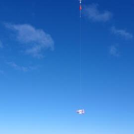 GRUAN frostpoint, ozone and aerosol sonde launch