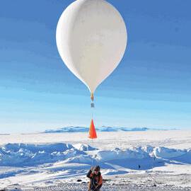 GRUAN frostpoint, ozone and aerosol sonde launch 2 