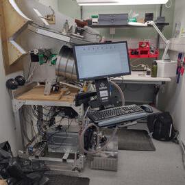 Cloe4 installed in the new long term science building, Scott Base 2