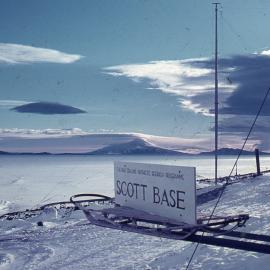 Scott Base sign