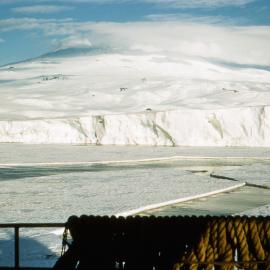 McMurdo Station-Ice Breaker in Midnight Sun